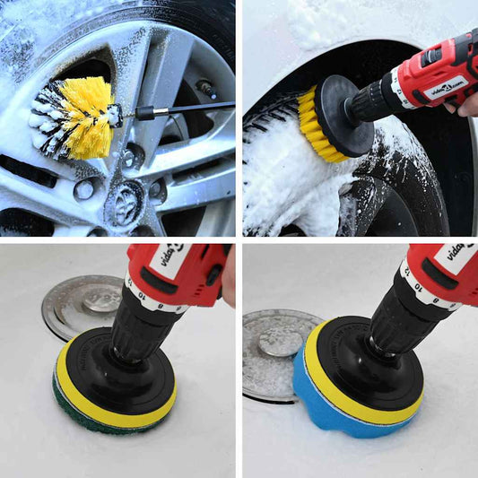 Drill Brush Set 28 pcs Multicilor NA