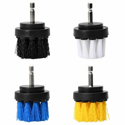 Soft and Hard Cleaning Brush Set 12 pcs Multi Color