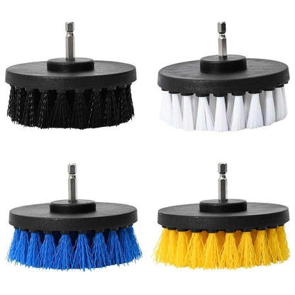 Soft and Hard Cleaning Brush Set 12 pcs Multi Color