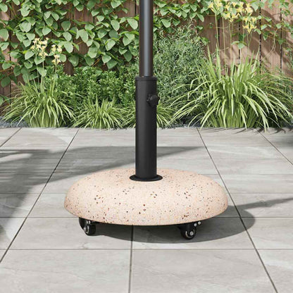 Parasol Base Yellow and Black 45 x 45 x 40 cm
