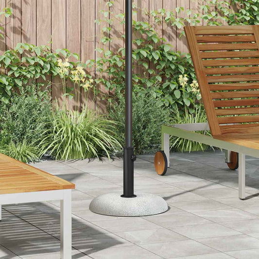 Parasol Base Light Grey and Grey 45 x 45 x 40 cm