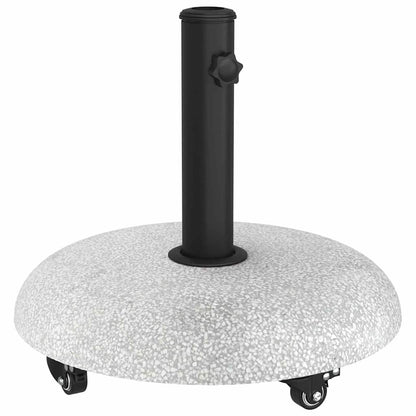 Parasol Base Light Grey and Black 45 x 45 x 40 cm