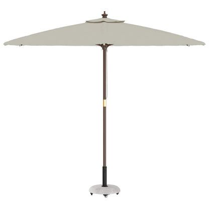Parasol Base Light Grey and Black 45 x 45 x 40 cm