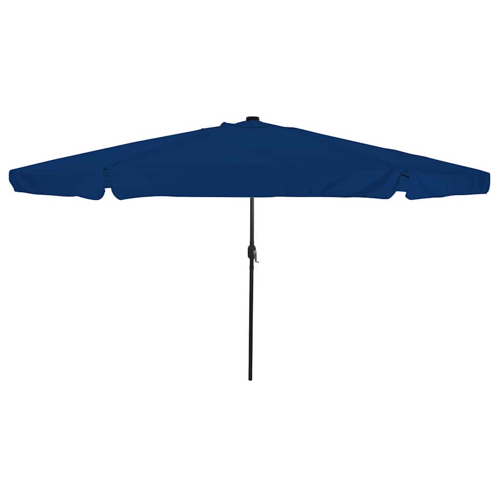 Garden Parasol Blue and Black 395 x 395 x 245 cm