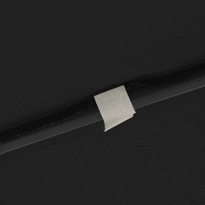 Garden Parasol Black 295 x 295 x 245 cm Polyester and Steel
