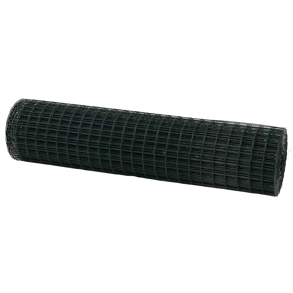 Euro Fence Green 1.4 x 10 m PVC-coated iron