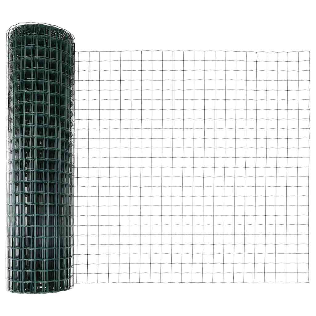 Euro Fence Green 1.4 x 10 m PVC-coated iron