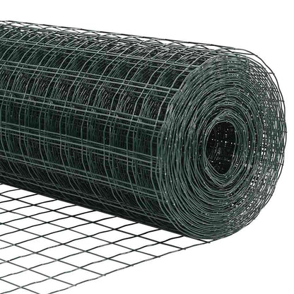 Euro Fence Green 1.5 x 10 m PVC-coated iron