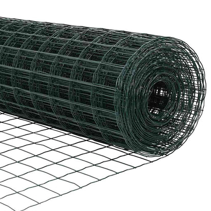 Euro Fence Green 1.2 x 10 m PVC-coated iron