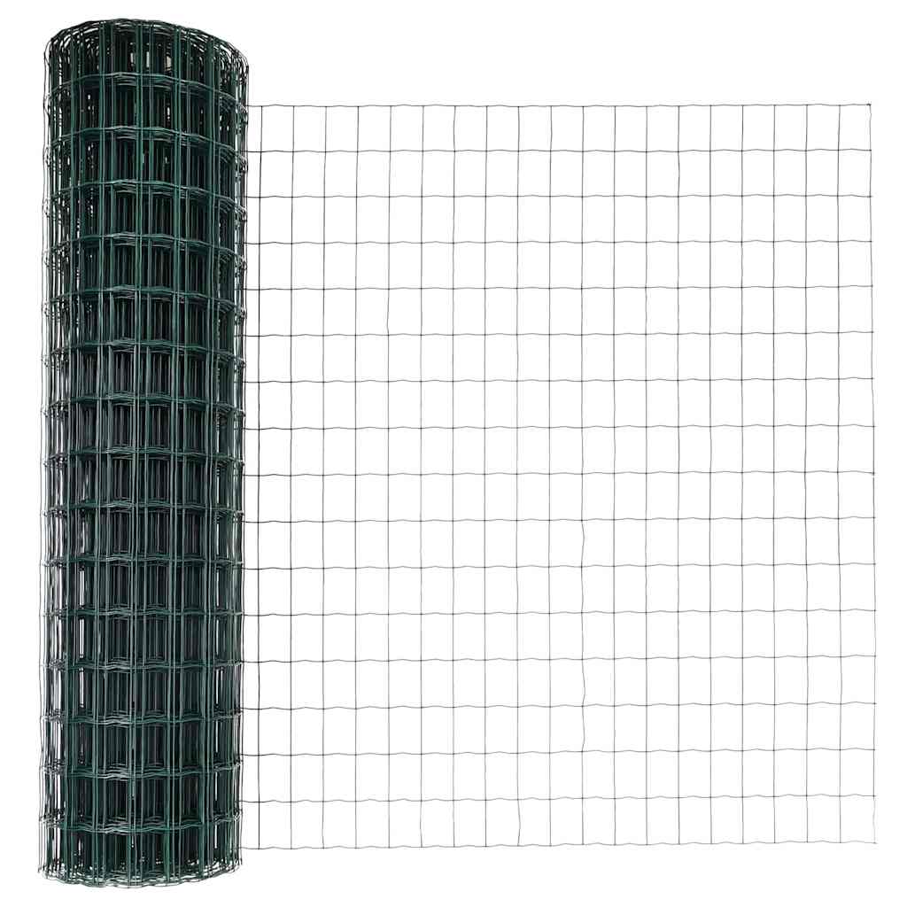 Euro Fence Green 1.2 x 10 m PVC-coated iron