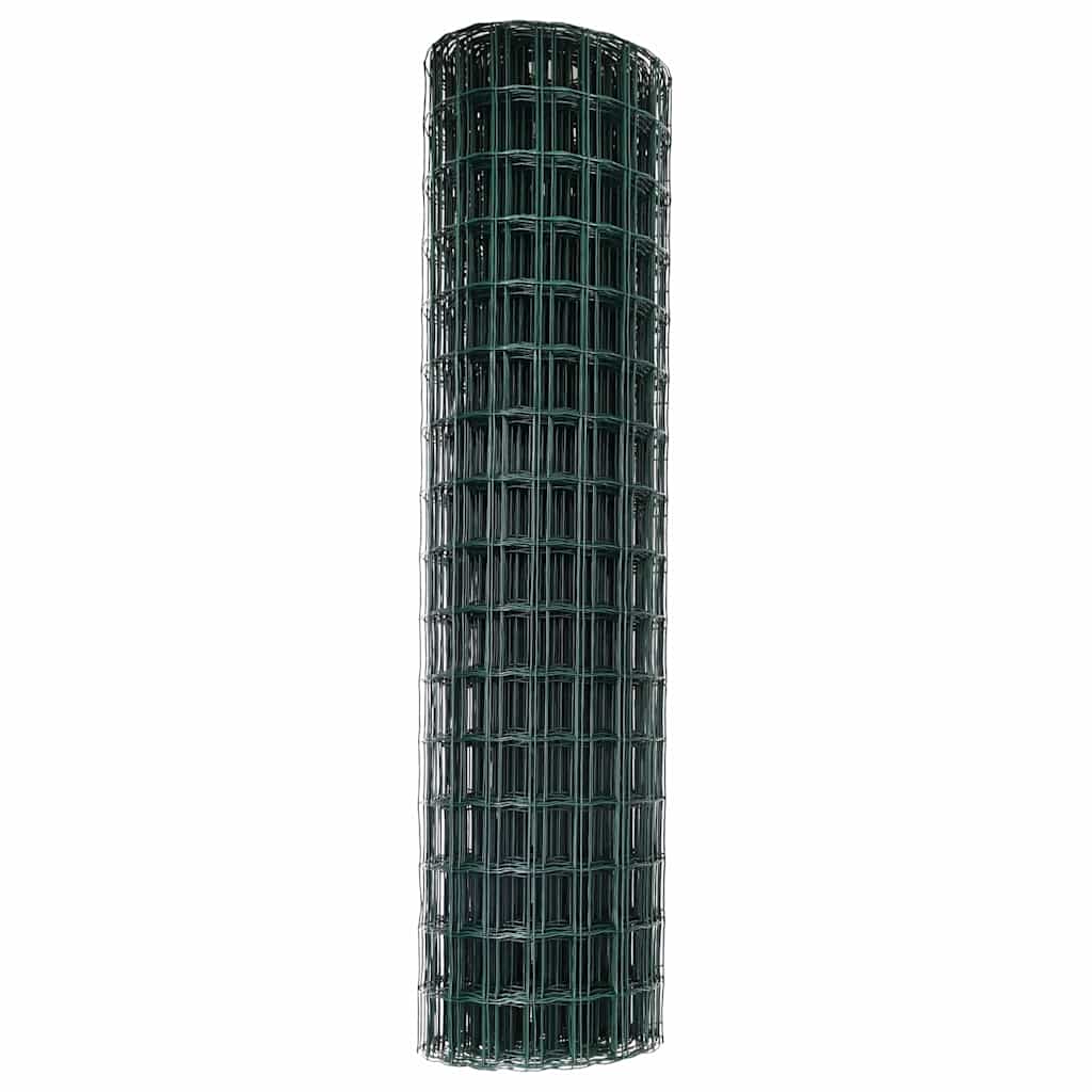 Euro Fence Green 1.2 x 10 m PVC-coated iron
