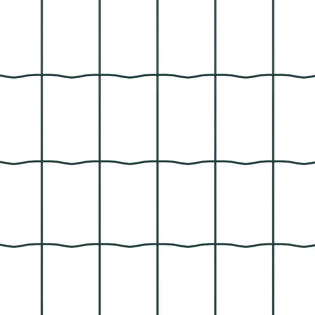 Euro Fence Green 1.6 x 10 m PVC-coated iron