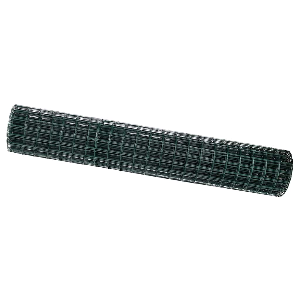 Euro Fence Green 1.6 x 10 m PVC-coated iron