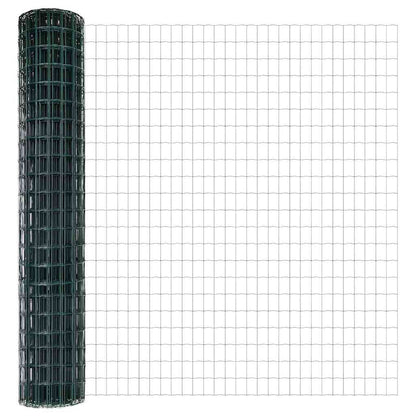 Euro Fence Green 1.6 x 10 m PVC-coated iron