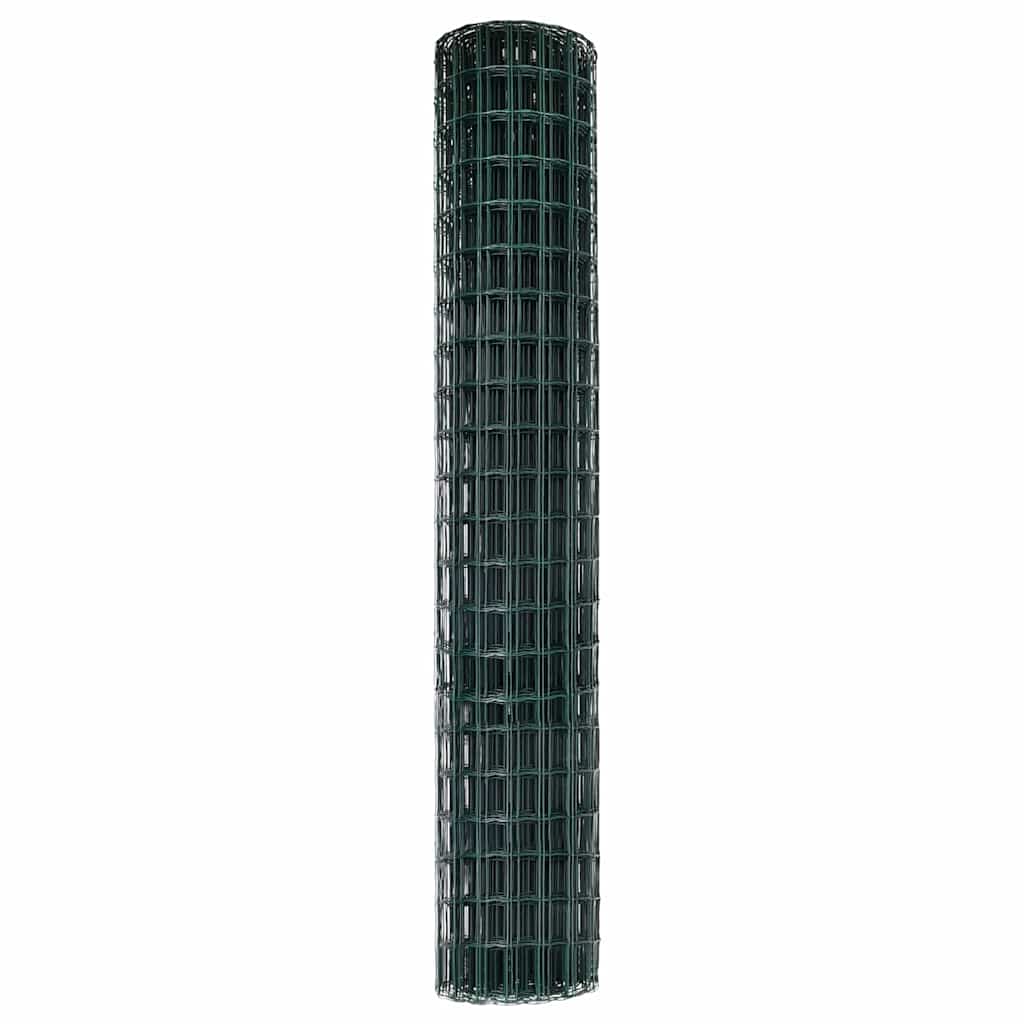 Euro Fence Green 1.6 x 10 m PVC-coated iron