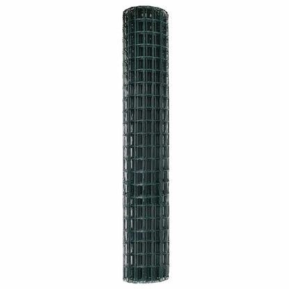 Euro Fence Green 1.6 x 10 m PVC-coated iron
