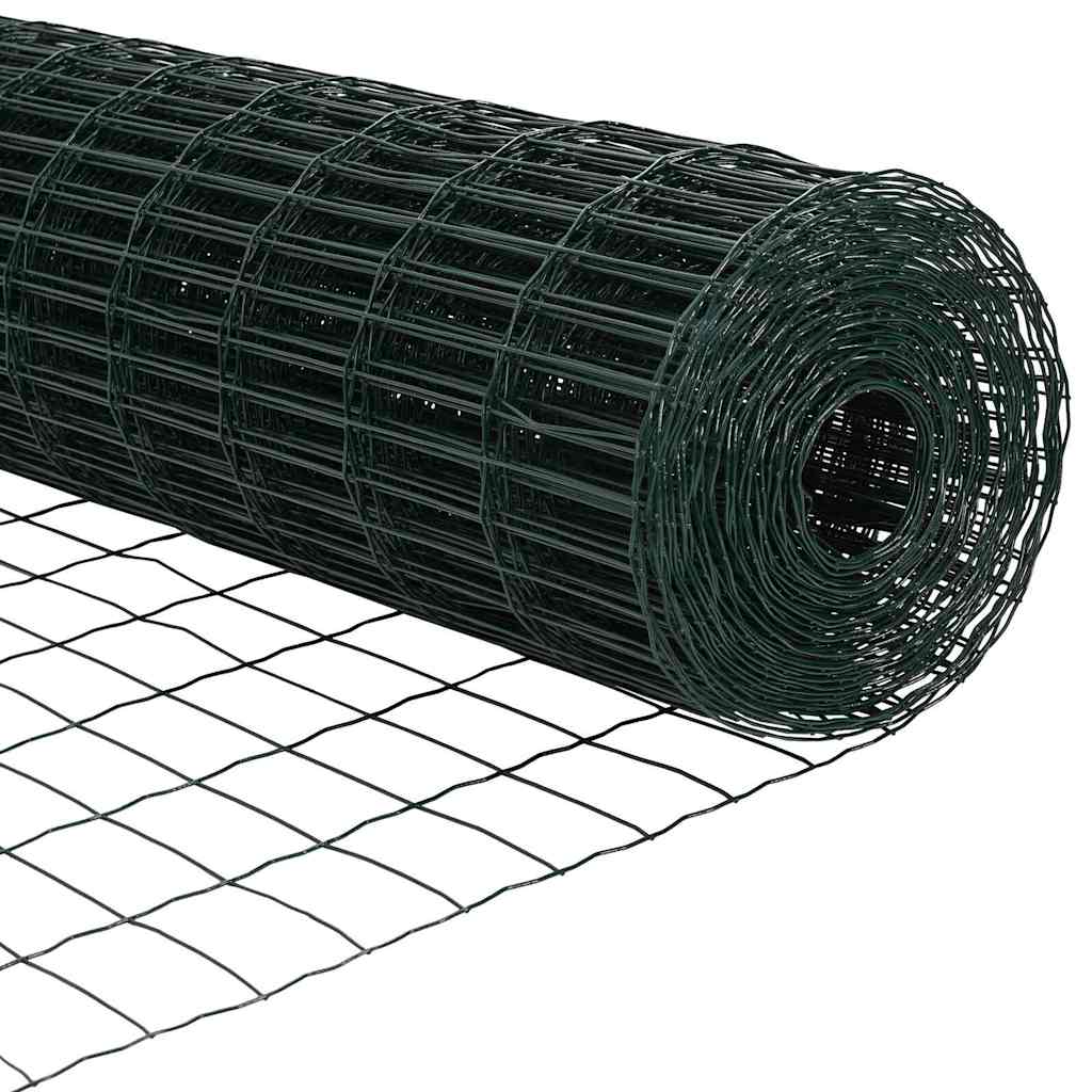 Euro Fence Green 0.4 x 10 m PVC-coated iron