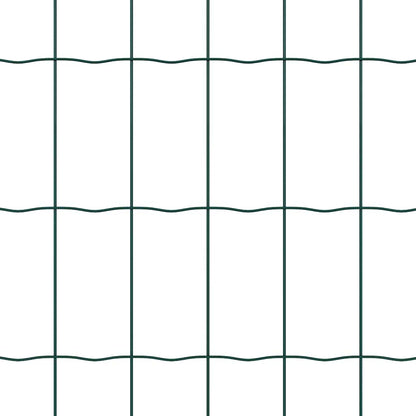 Euro Fence Green 1.4 x 10 m PVC-coated iron