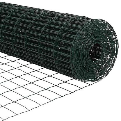 Euro Fence Green 1.4 x 10 m PVC-coated iron