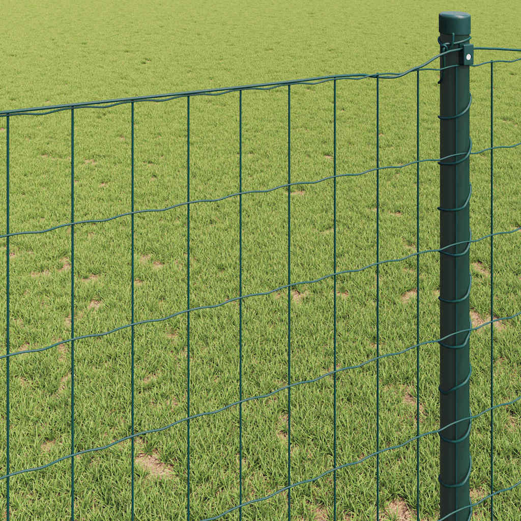 Euro Fence Green 1.4 x 10 m PVC-coated iron