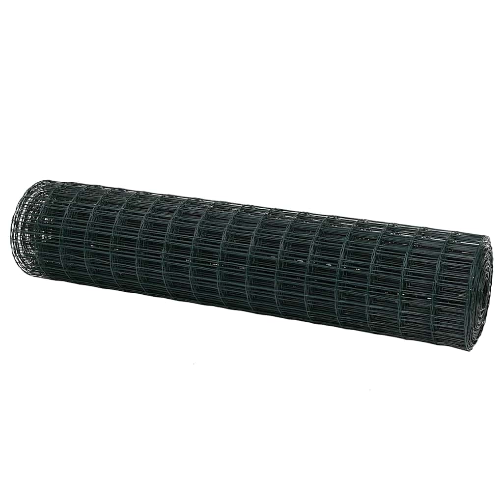 Euro Fence Green 1.4 x 10 m PVC-coated iron