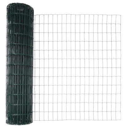 Euro Fence Green 1.4 x 10 m PVC-coated iron