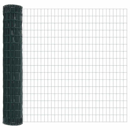 Euro Fence Green 1.5 x 10 m PVC-coated iron