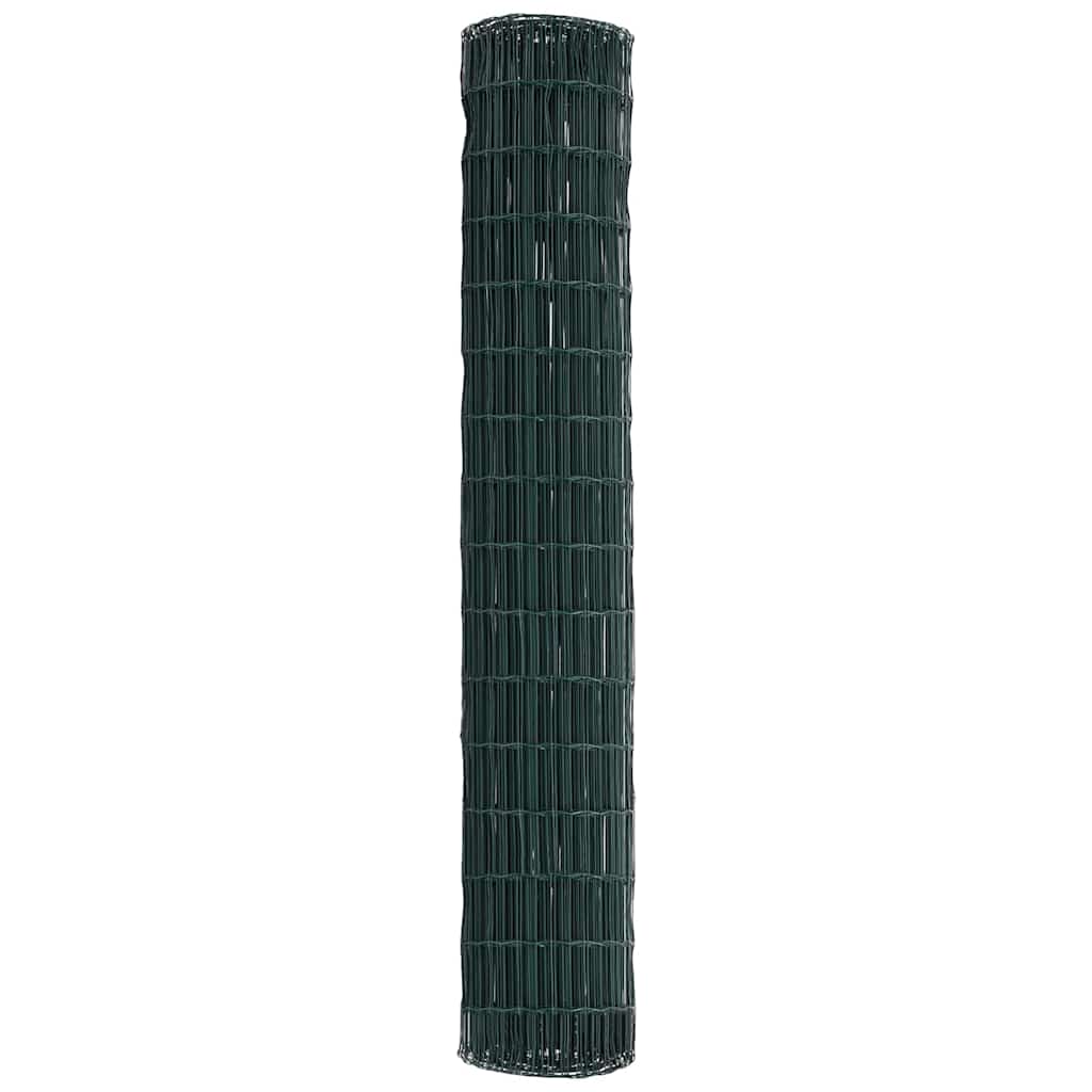 Euro Fence Green 1.5 x 10 m PVC-coated iron