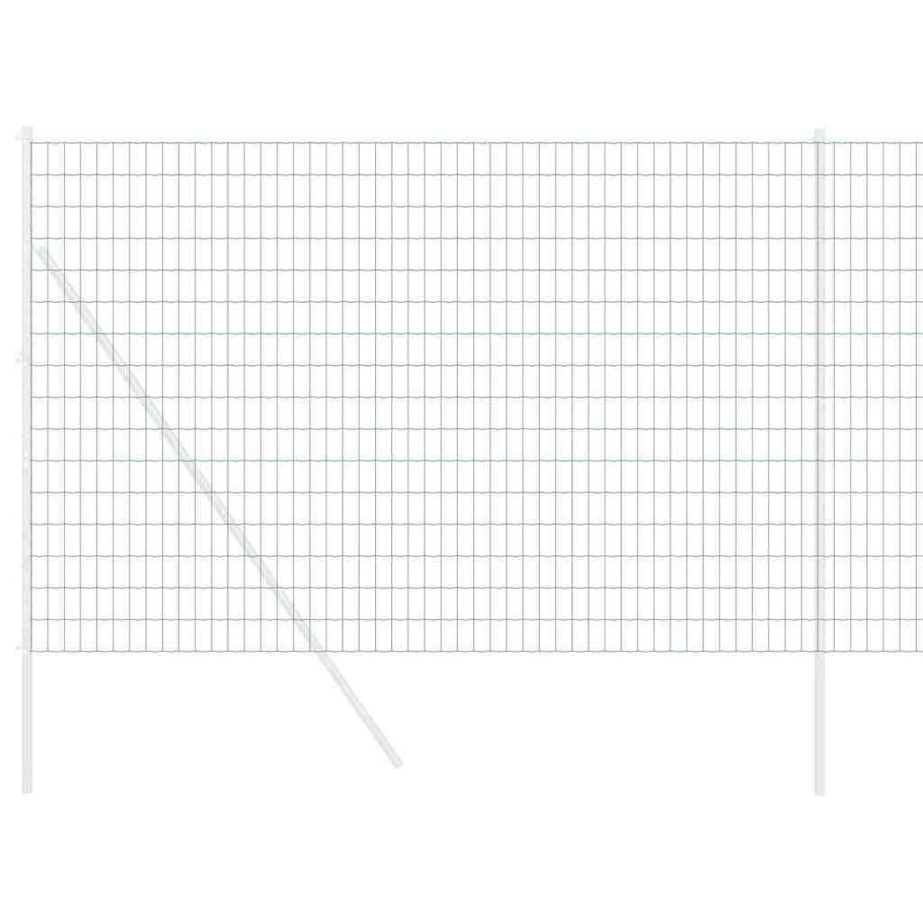 Euro Fence Green 1.5 x 10 m PVC-coated iron
