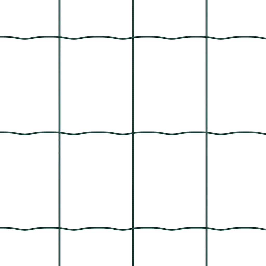 Euro Fence Green 1.4 x 10 m PVC-coated iron