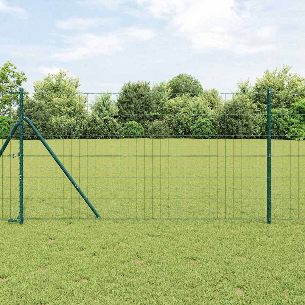 Euro Fence Green 1.4 x 10 m PVC-coated iron