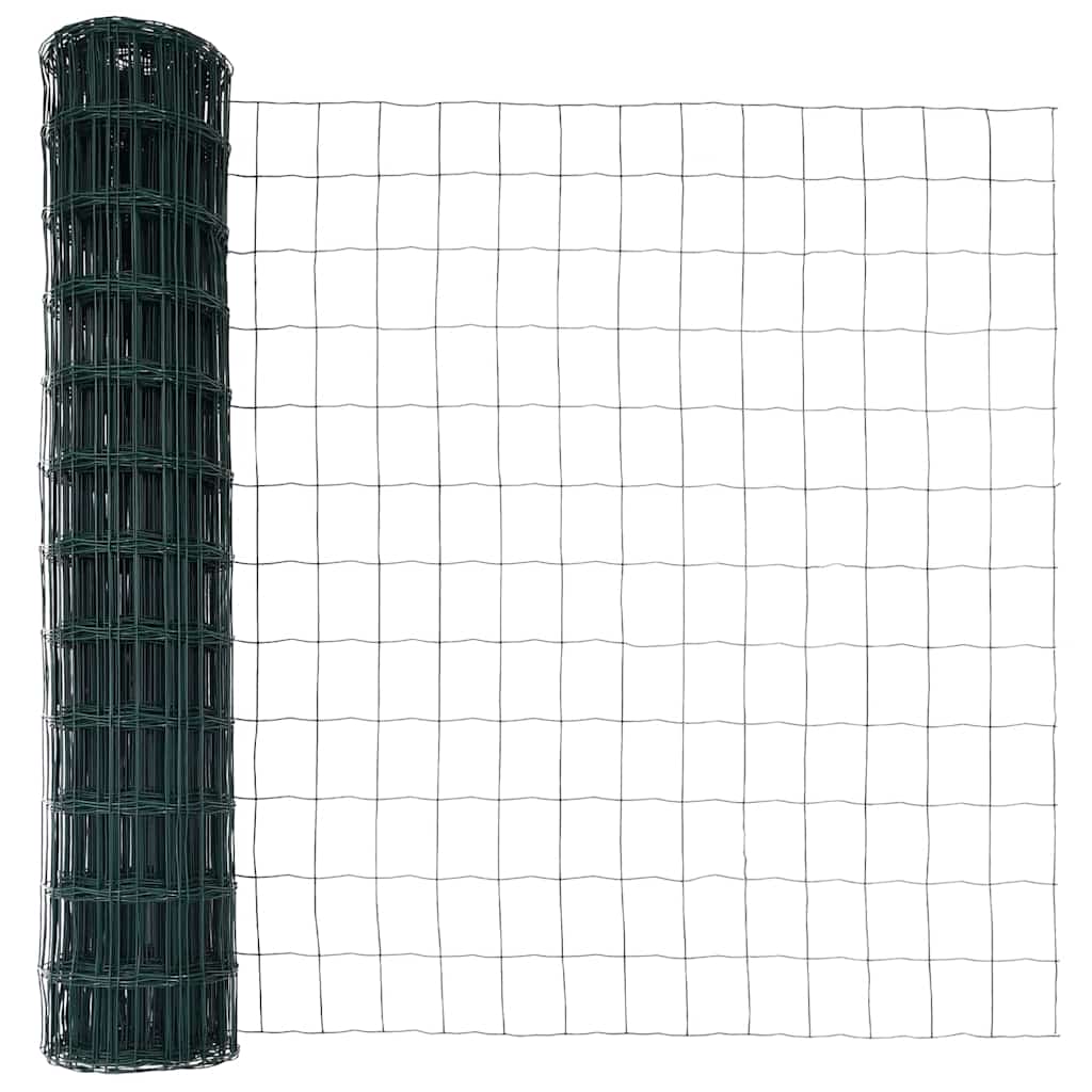 Euro Fence Green 1.4 x 10 m PVC-coated iron