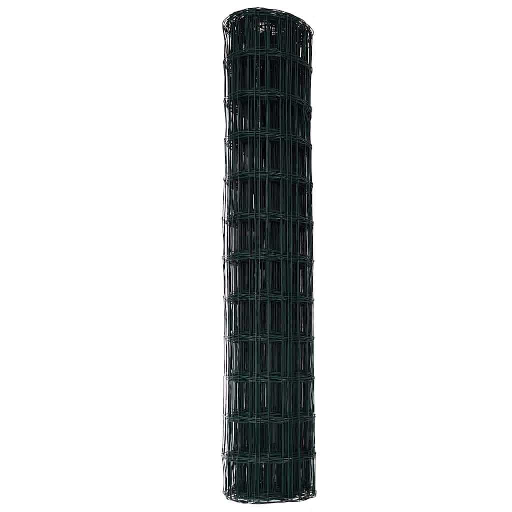 Euro Fence Green 1.4 x 10 m PVC-coated iron