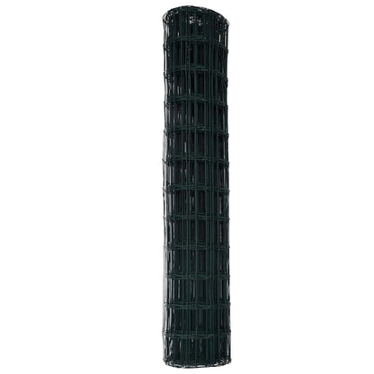 Euro Fence Green 1.4 x 10 m PVC-coated iron