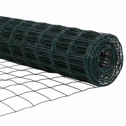 Euro Fence Green 1.5 x 10 m PVC-coated iron