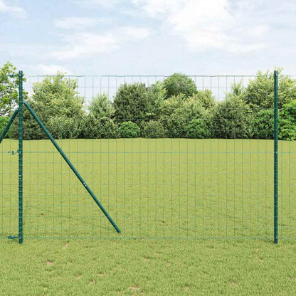 Euro Fence Green 1.5 x 10 m PVC-coated iron