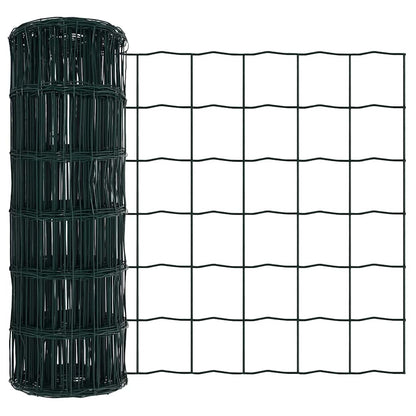 Euro Fence Green 0.4 x 10 m PVC-coated iron