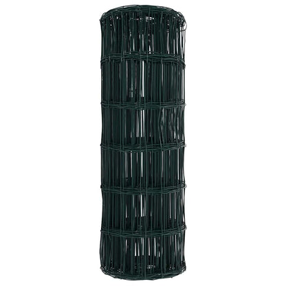 Euro Fence Green 0.6 x 10 m PVC-coated iron