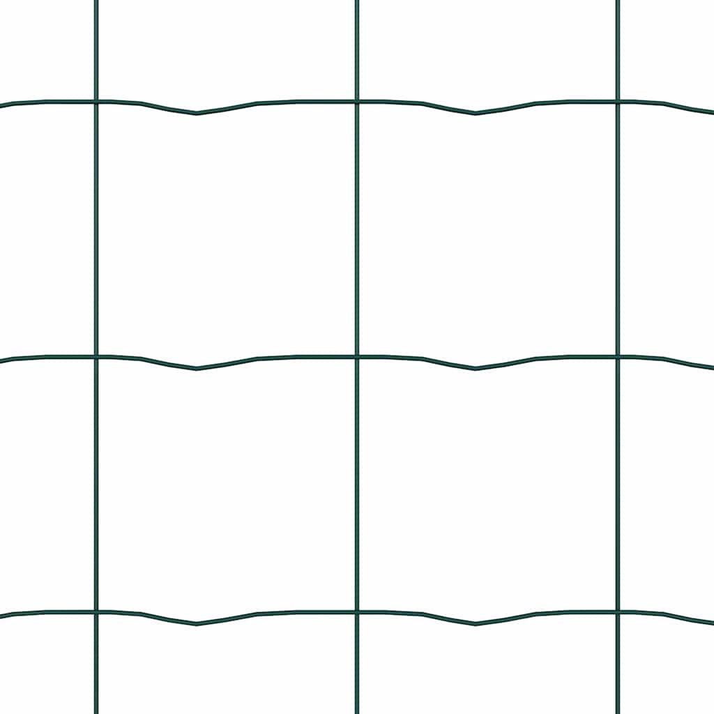 Euro Fence Green 1.4 x 10 m PVC-coated iron