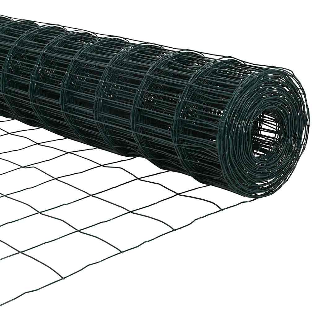 Euro Fence Green 1.4 x 10 m PVC-coated iron