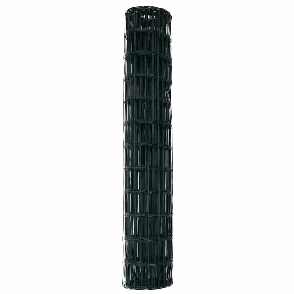 Euro Fence Green 1.4 x 10 m PVC-coated iron