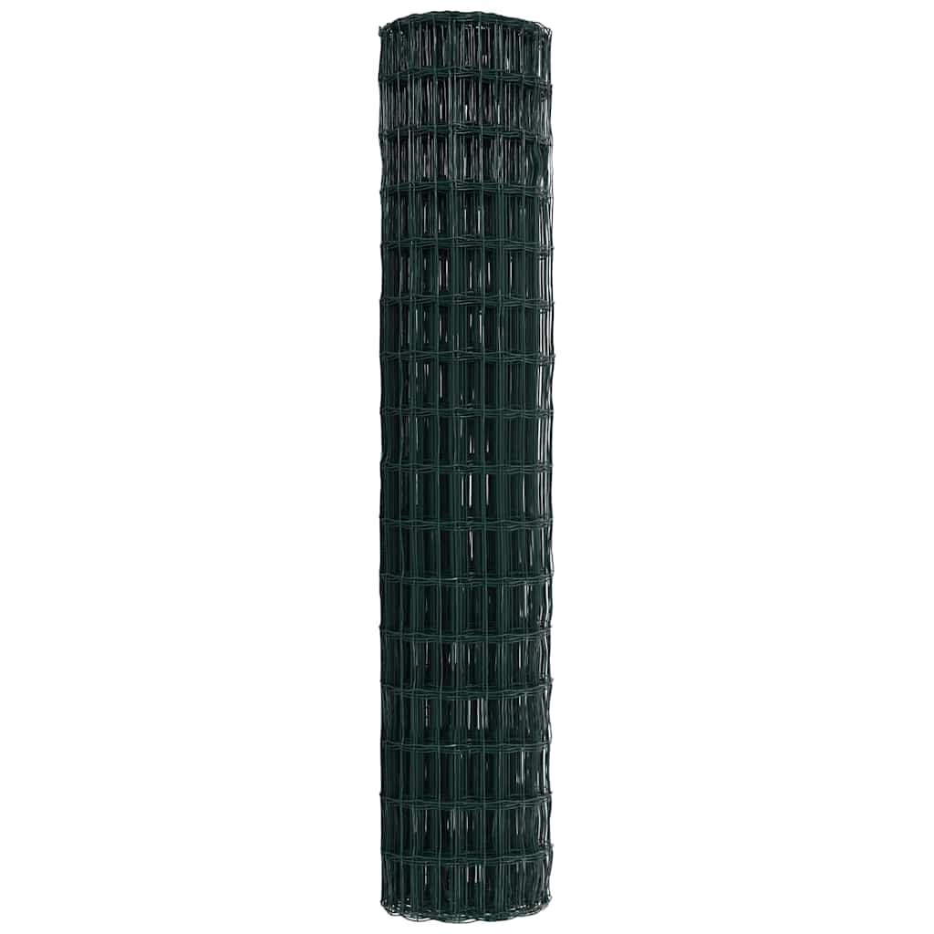 Euro Fence Green 1.6 x 10m PVC-coated iron