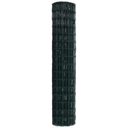 Euro Fence Green 1.6 x 10m PVC-coated iron
