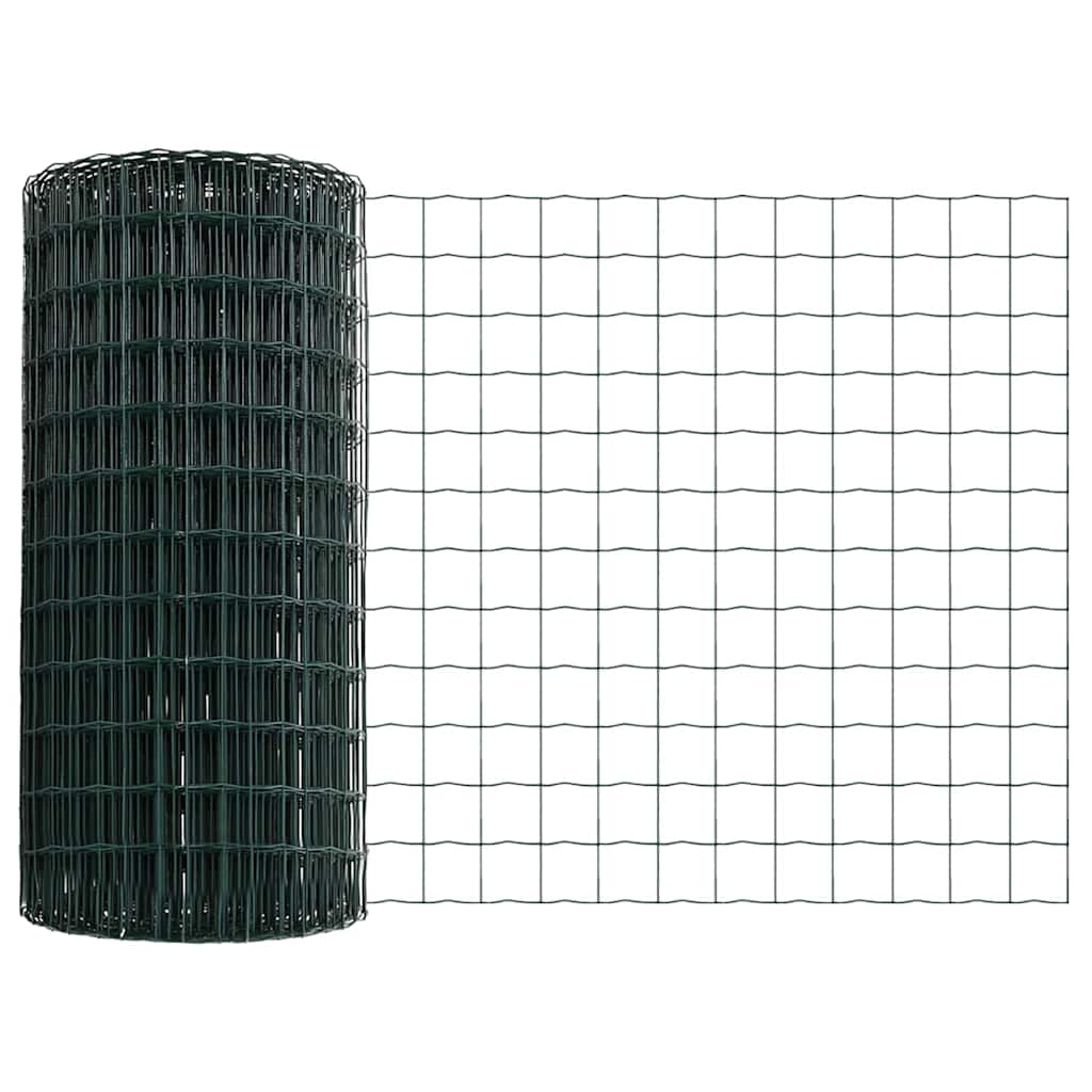 Euro Fence Green 0.8 x 25 m PVC-coated iron