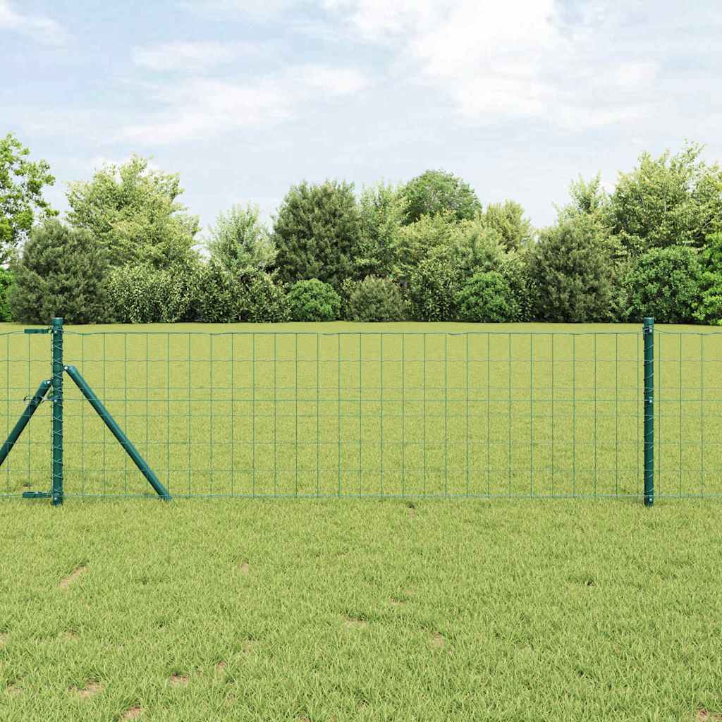 Euro Fence Green 0.8 x 25 m PVC-coated iron