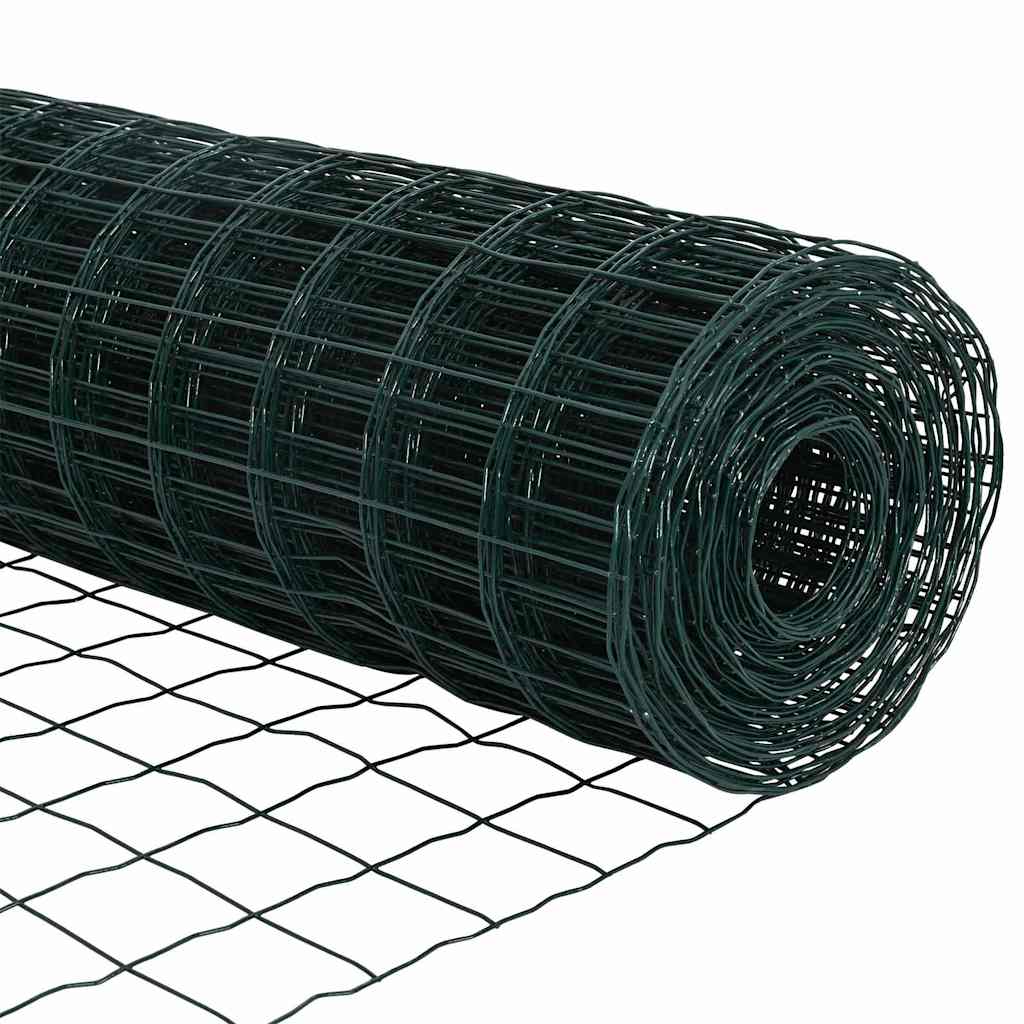 Euro Fence Green 0.6 x 10 m PVC-coated iron