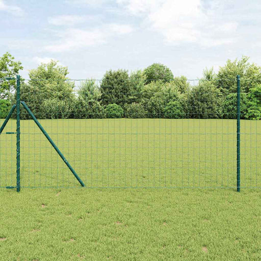 Euro Fence Green 1.4 x 10 m PVC-coated iron