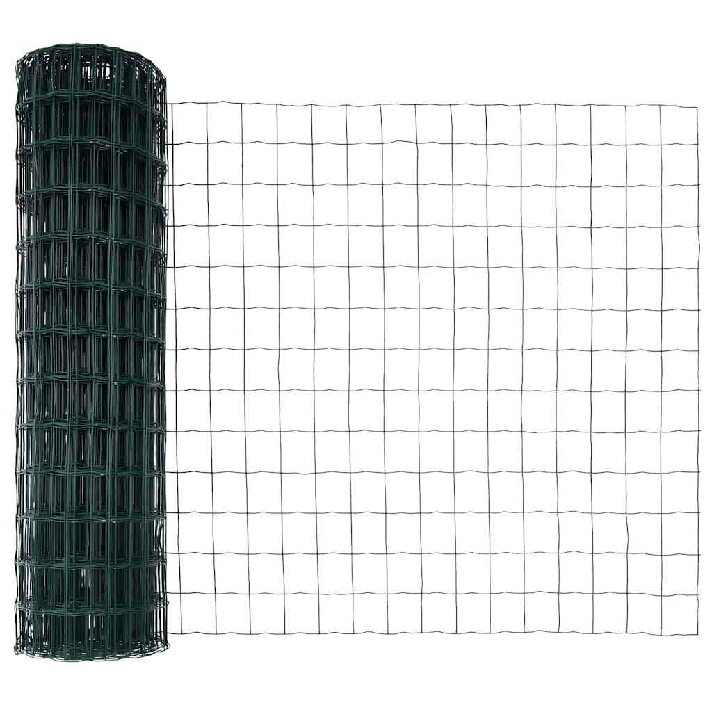 Euro Fence Green 1.4 x 10 m PVC-coated iron