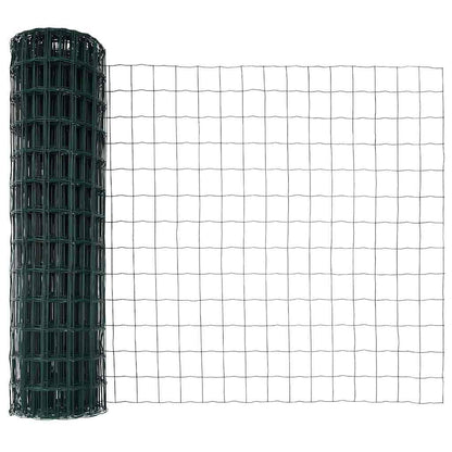 Euro Fence Green 1.4 x 10 m PVC-coated iron