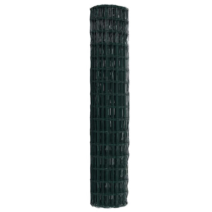 Euro Fence Green 1.6 x 10 m PVC-coated iron